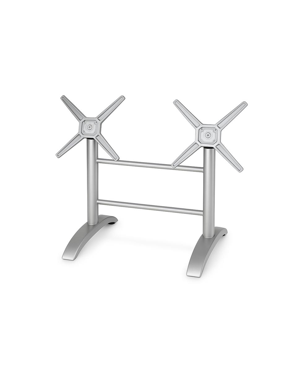 Base de table / Pied de table - Avilia Rect - Large - Argent - G-Line