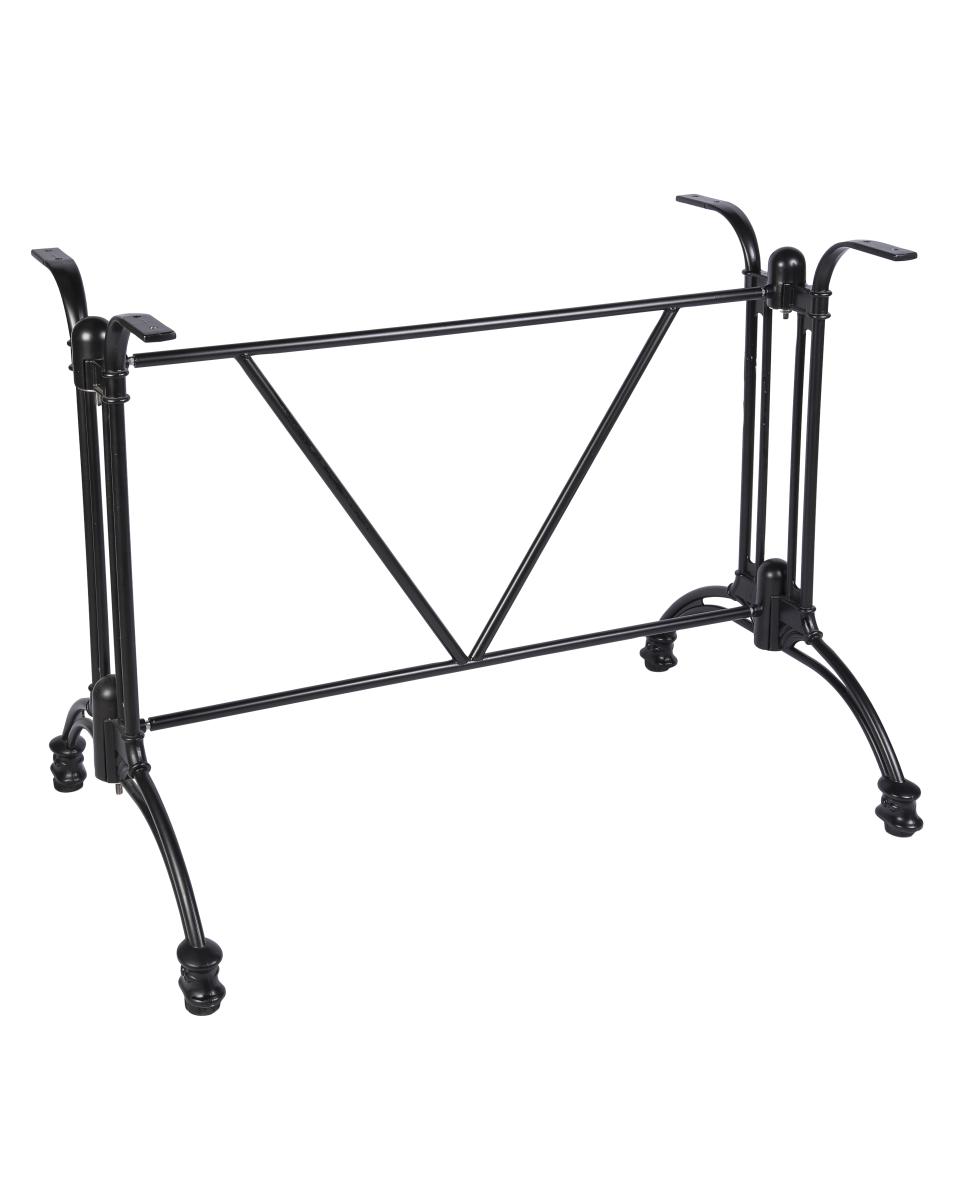 Base de table / Pied de table - Rectangulaire - Noir - G-Line