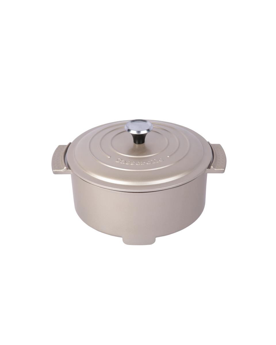 Poêle - Avec Couvercle - 3 L - Or - Ø 35 CM - 230V - G-Line