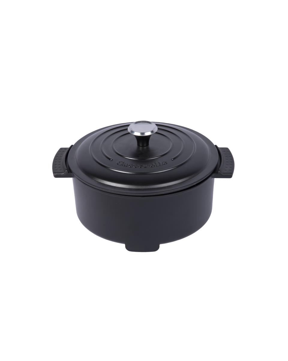 Poêle - Partypan - Avec Couvercle - 3 L - Noir - Ø 35 CM - 230V - G-Line