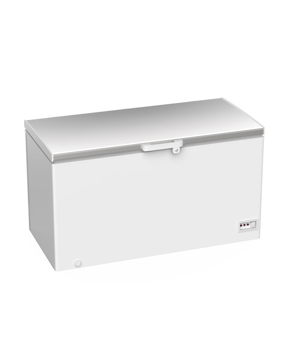 Congélateur traiteur - 500 Litres - Blanc - Couvercle inox - G-Line