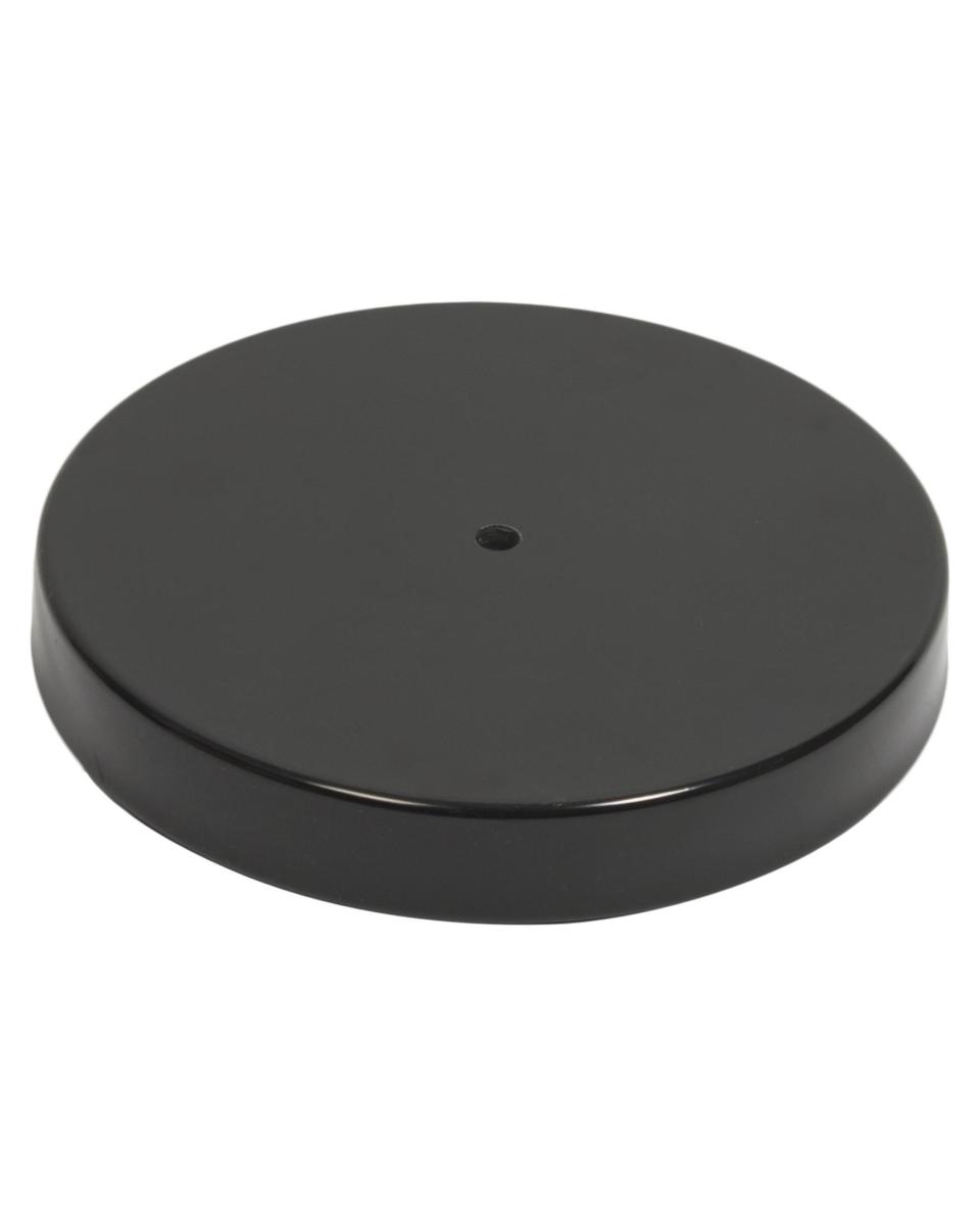 Pied - Pour canne à fumer - Noir - inox - L 25 CM - Securit