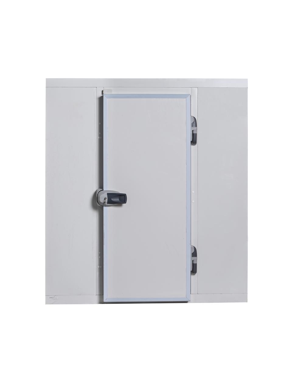 Réfrigérateur/congélateur - Parois 80 MM - Sans moteur - RVS - H 200 x L 240 x P 180 CM - G-Line