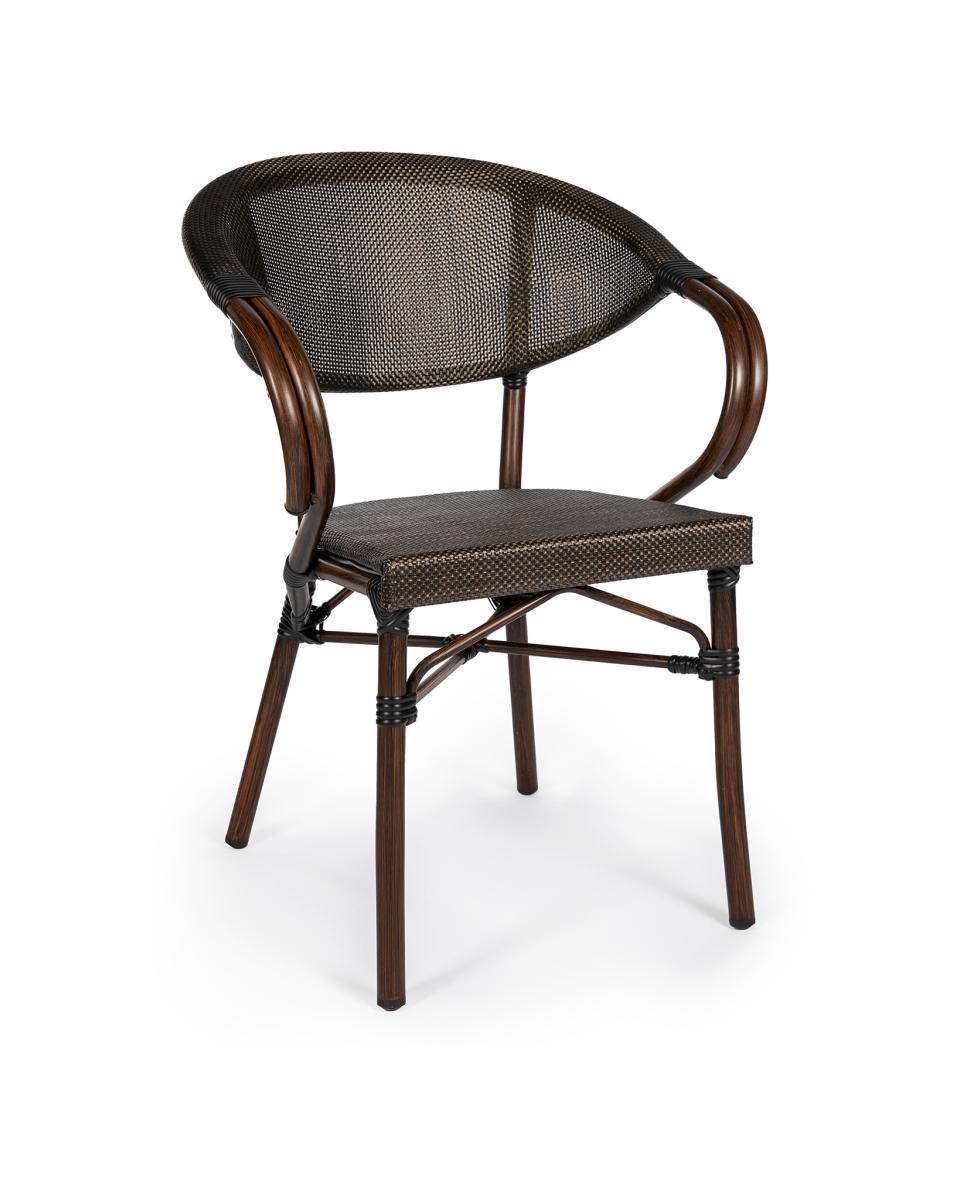 Chaise de terrasse - Nice - Mocca - G-Line