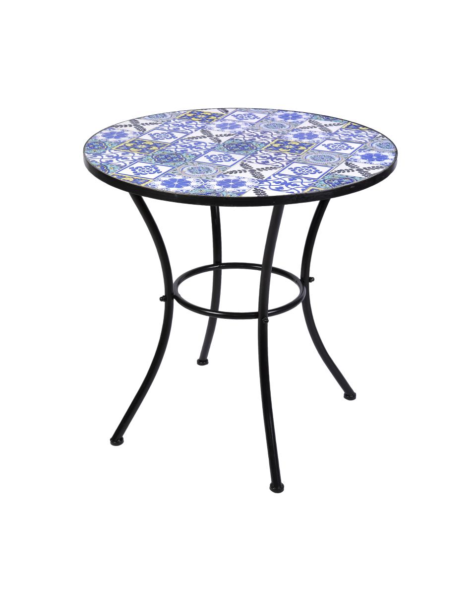 Table de terrasse Grèce - Céramique - Rond - Ø 70 CM - G-Line