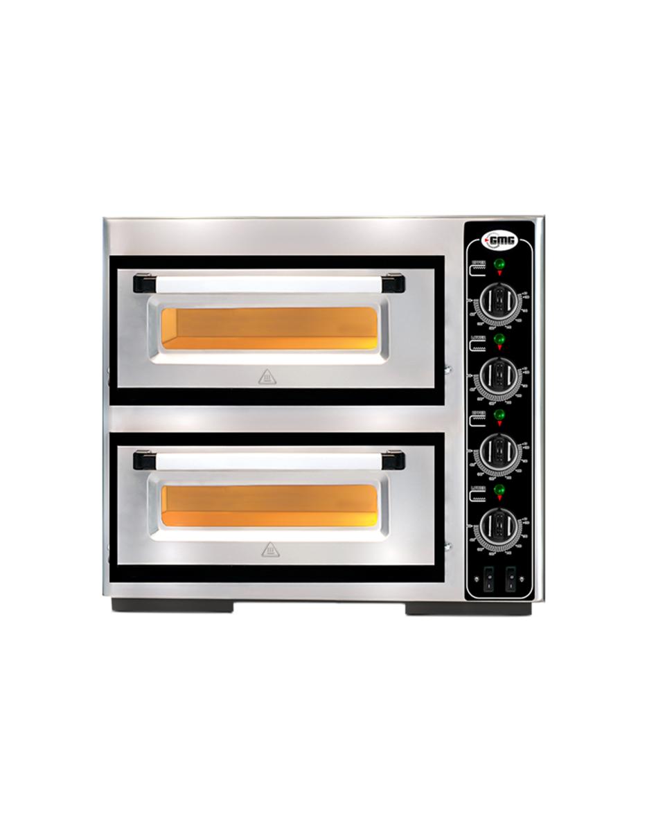 Four à pizza - 2 x 4 - Ø 25 cm - 2 Chambres - PF 5050 DE - GMG