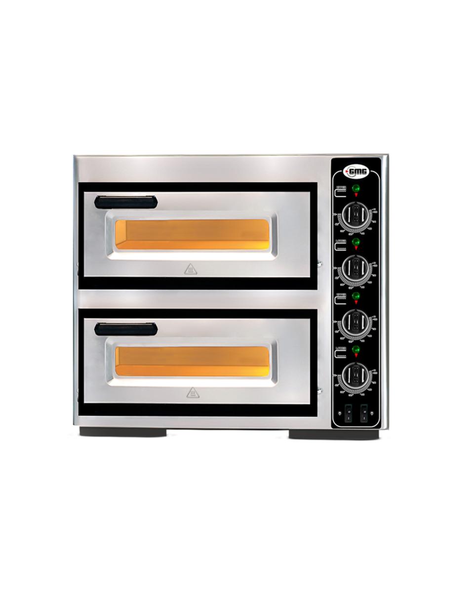 Four à pizza - 2 x 1 - Ø 40 cm - 2 Chambres - PF 4040 DE - GMG