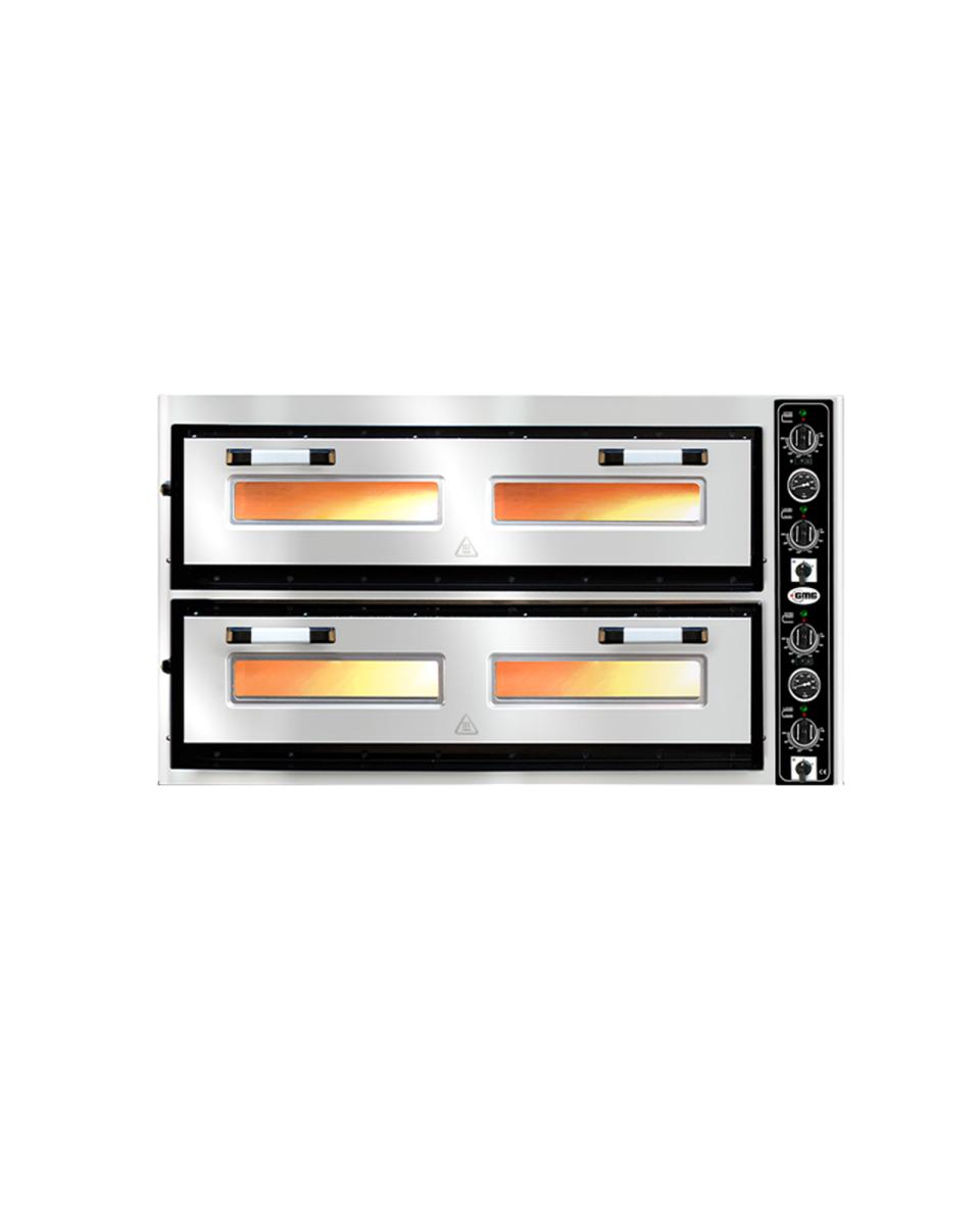 Four à pizza - 2 x 6 - Ø 33 cm - 2 Chambres - PF 10570 L - GMG