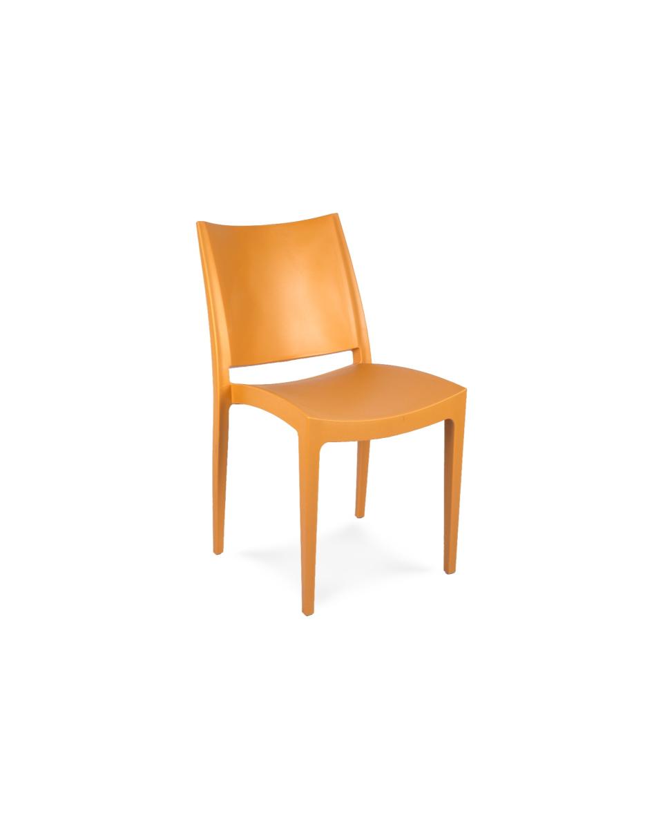 Chaise de terrasse Lotus - Chêne Jaune - Plastique - G-Line