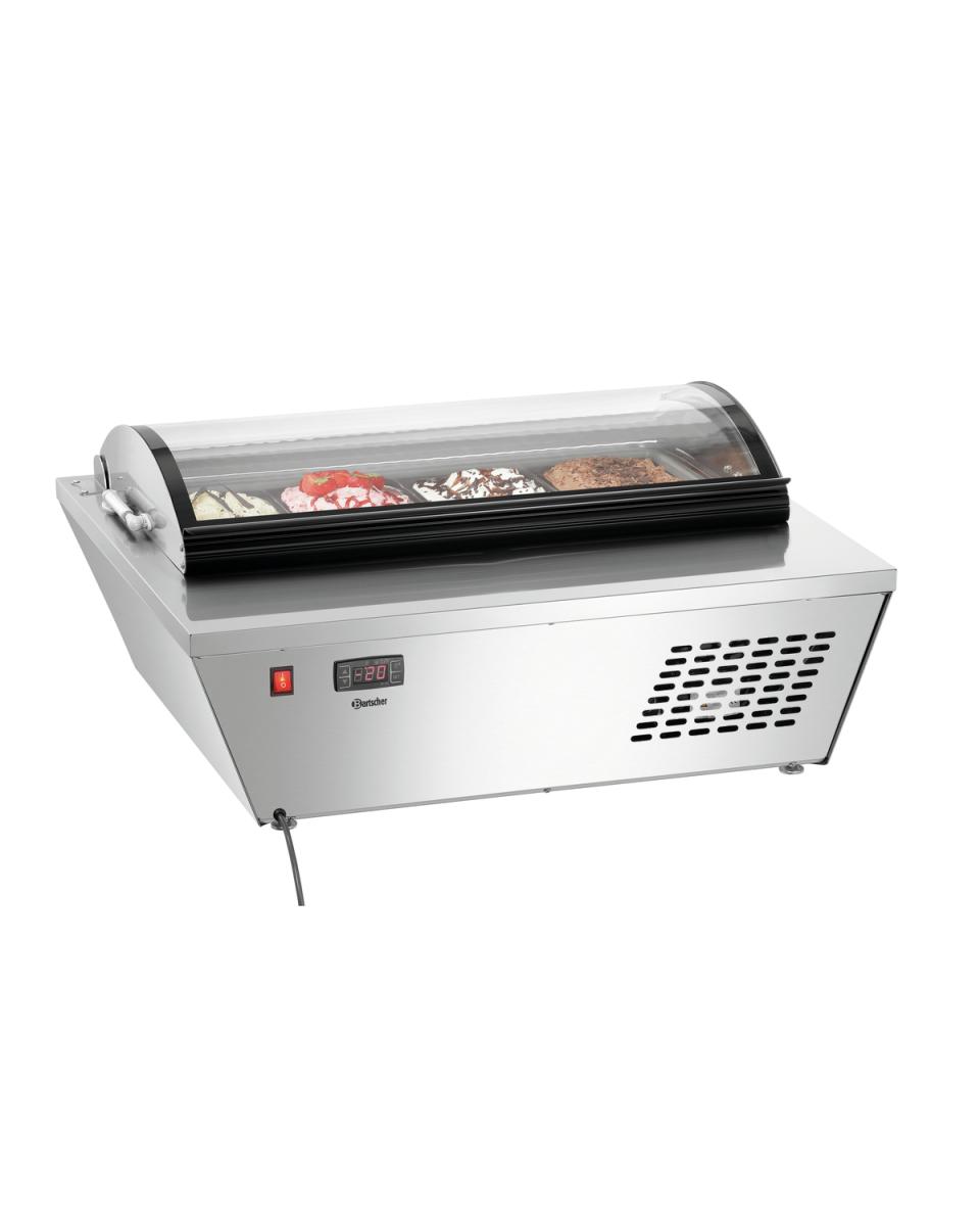 Vitrine à glaces - 4 x 6,5 litres - Bartscher - 700228