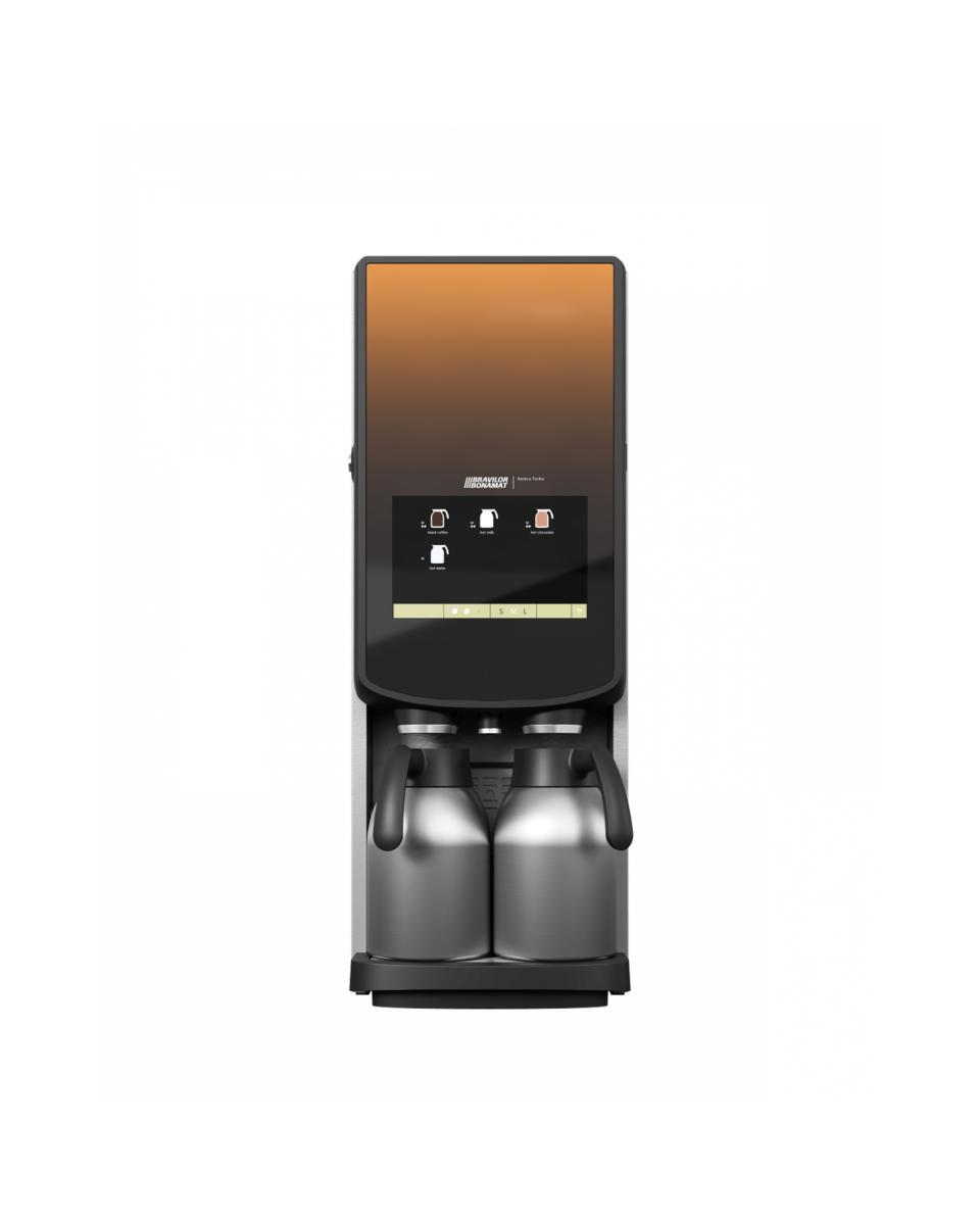 Machine à café Bolero Turbo 33 - Café instantané - Programmation libre - Ecran tactile - 400V - Bravilor