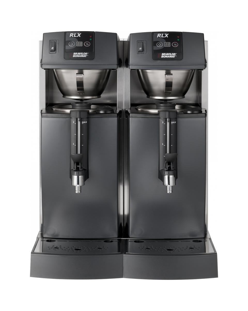 Machine à café RLX 55 - Café moulu - Analogique - Vanne de vidange - 400V - Bravilor