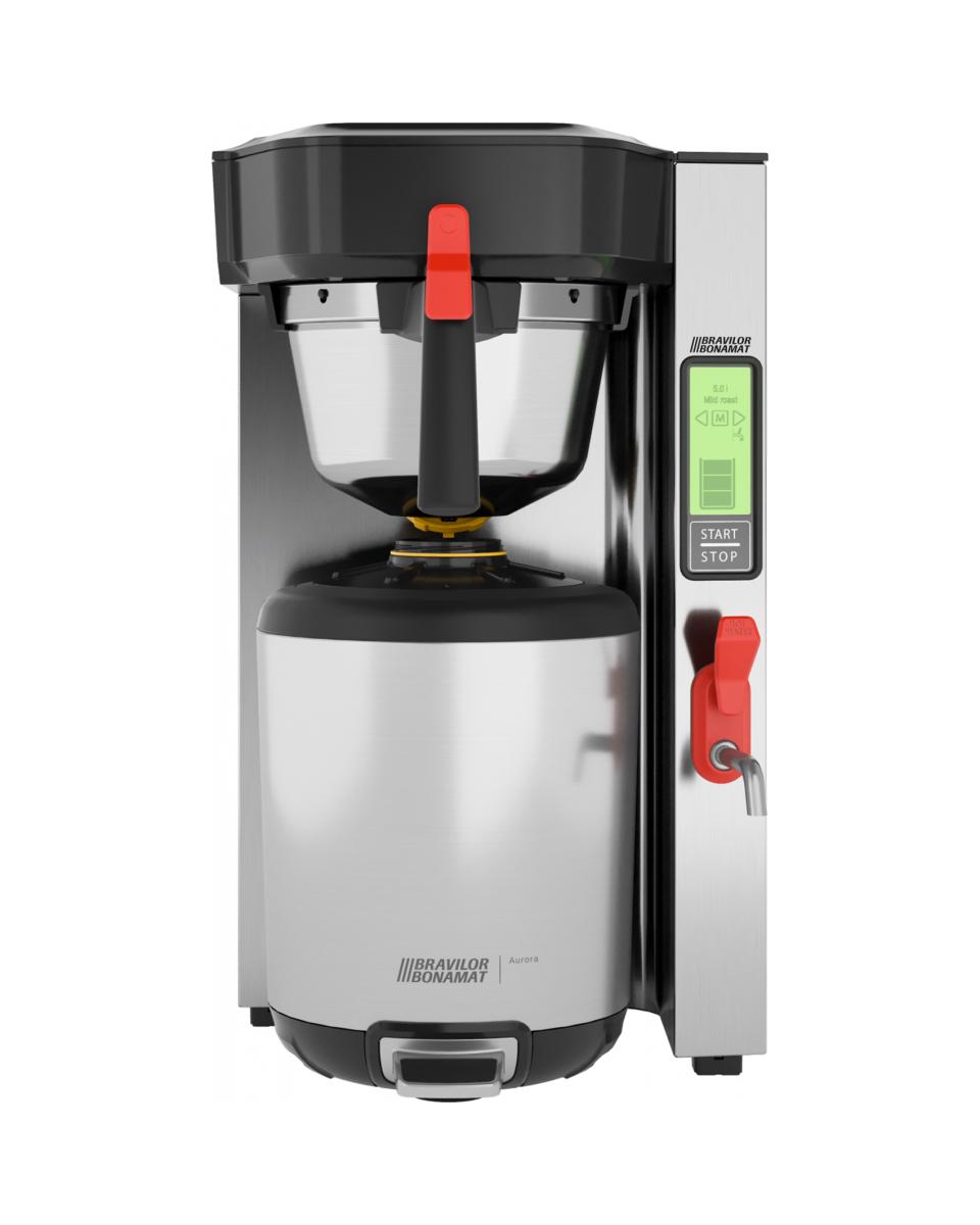 Cafetière Aurora Single Low - Café moulu - Digital - Vanne de vidange - 230V - Bravilor