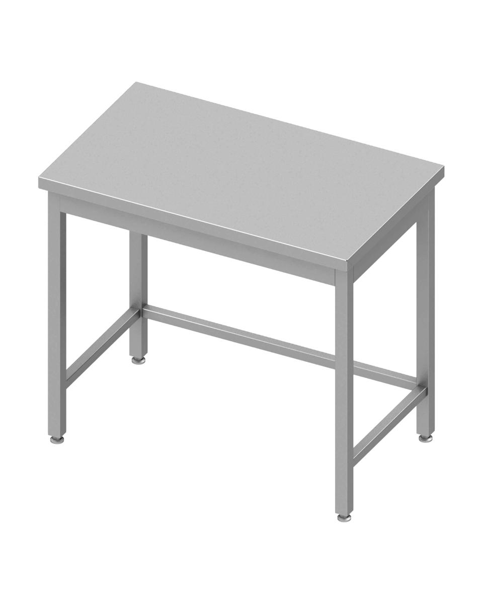 Table de travail en inox - Sans étagère inférieure - G-Line