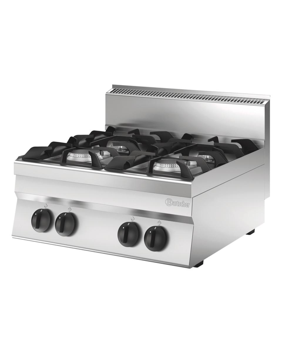 Gasfornuis 650 - 4FL - TG - Bartscher