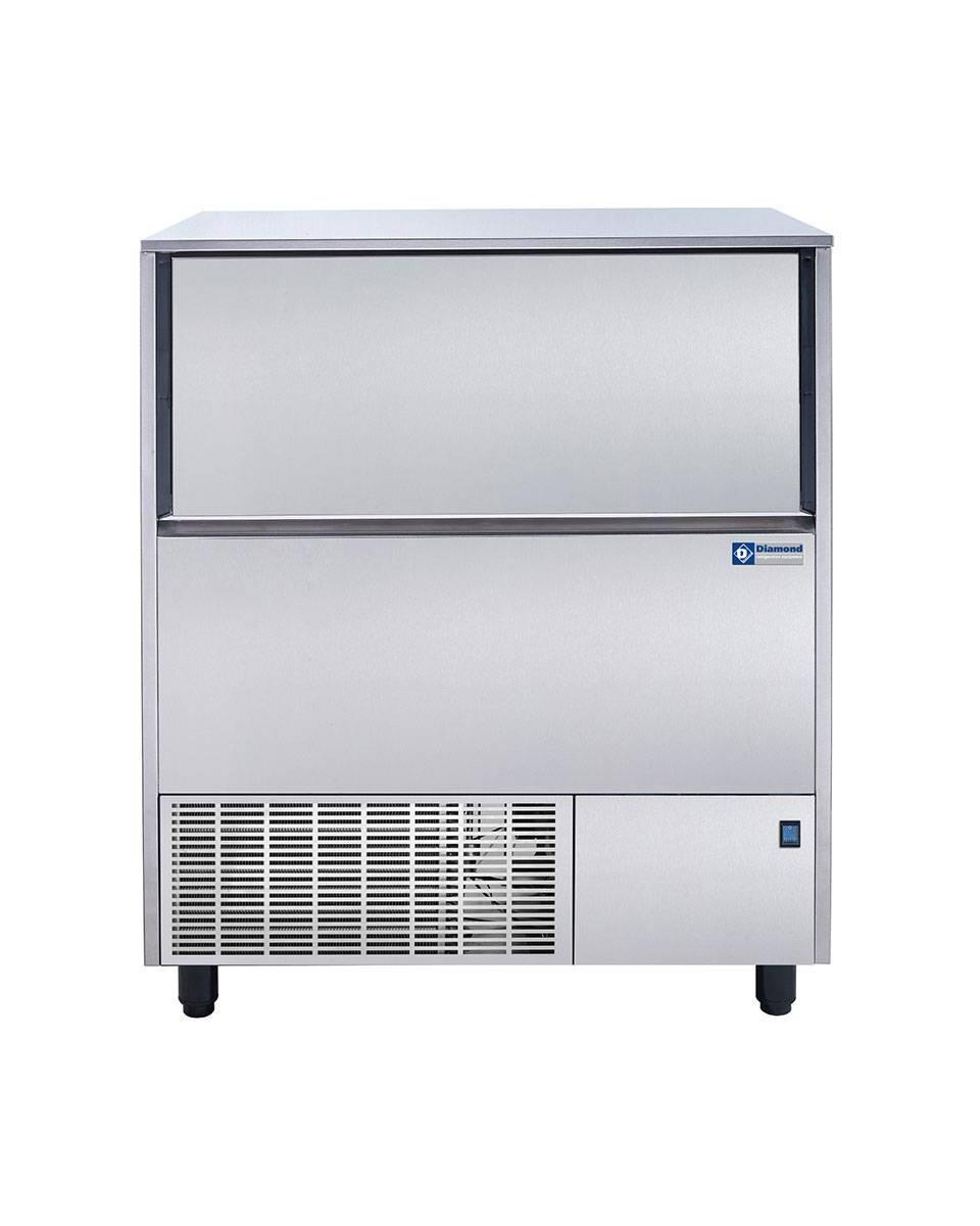 Machine à glaçons - 122 KG / 24h - Glaçons creux - Diamant - MXP-140A/N