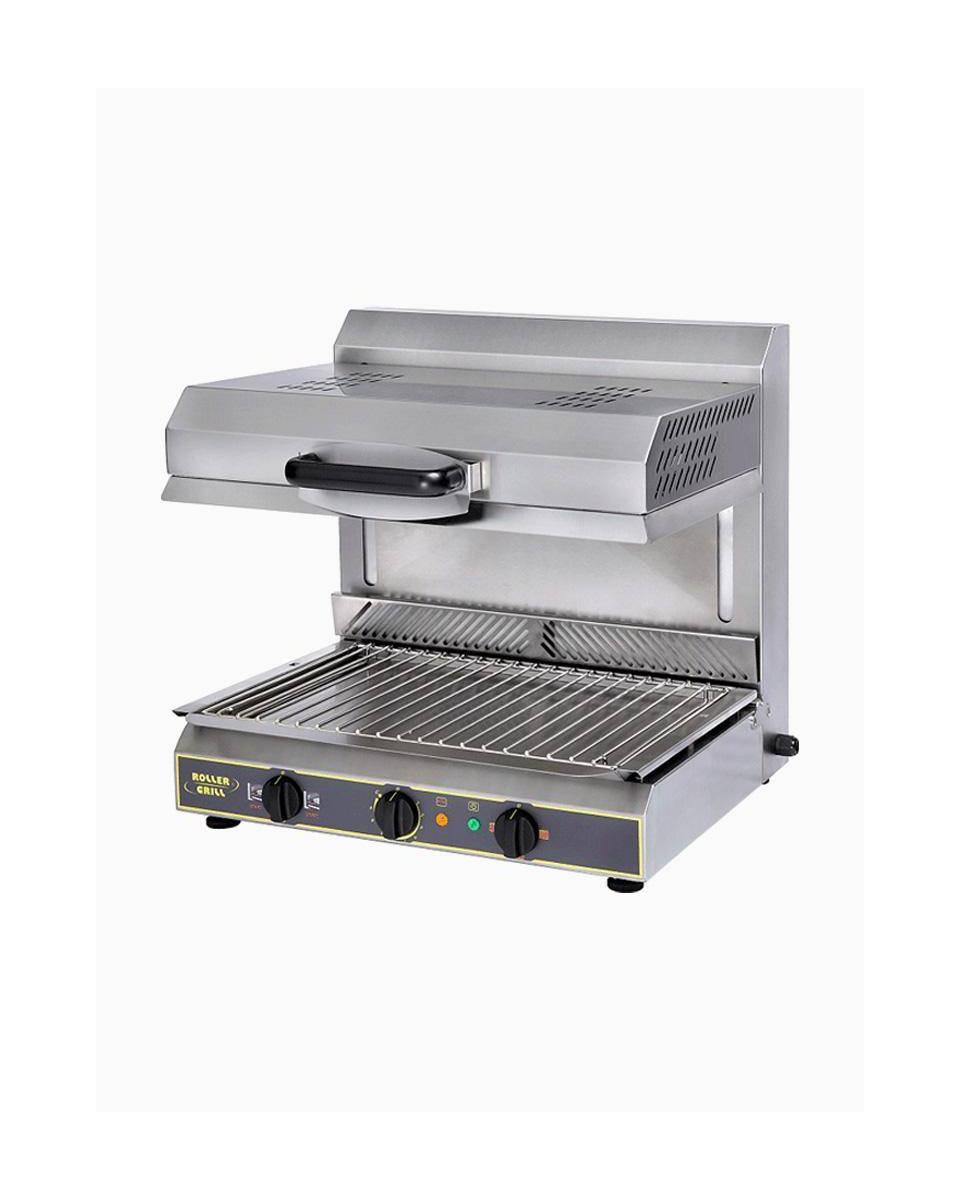 Grill salamandre - Réglable - Céramique - 3kW - Diamant - SA/60VC-SW