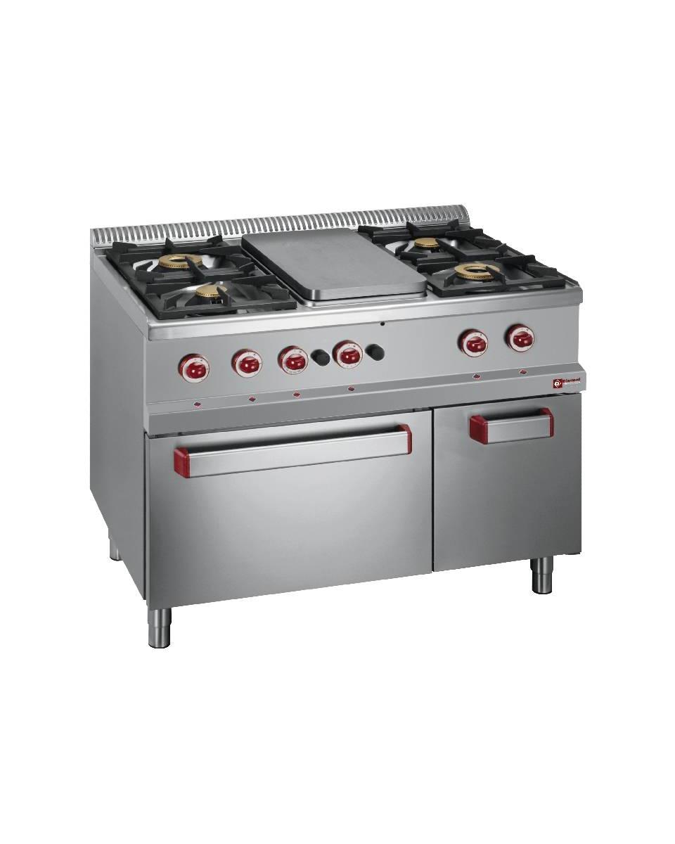 Cuisinière à gaz - Four à gaz - Encastrable - 4 Foyers - Diamant - G7/TM4BFA11