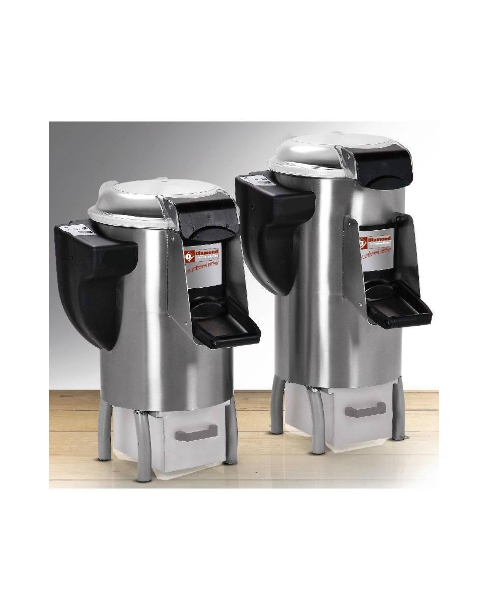 Éplucheur de pommes de terre - Sur pied - 10 KG - Diamant - PPF-10