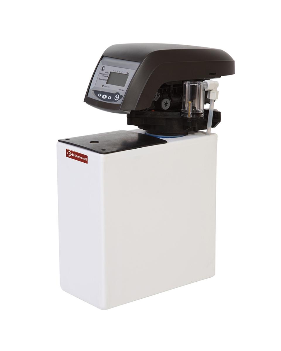 Adoucisseur d'eau - 6 Litre - Chrono et volumètre - Monobloc - Diamant - ADD-6/DL