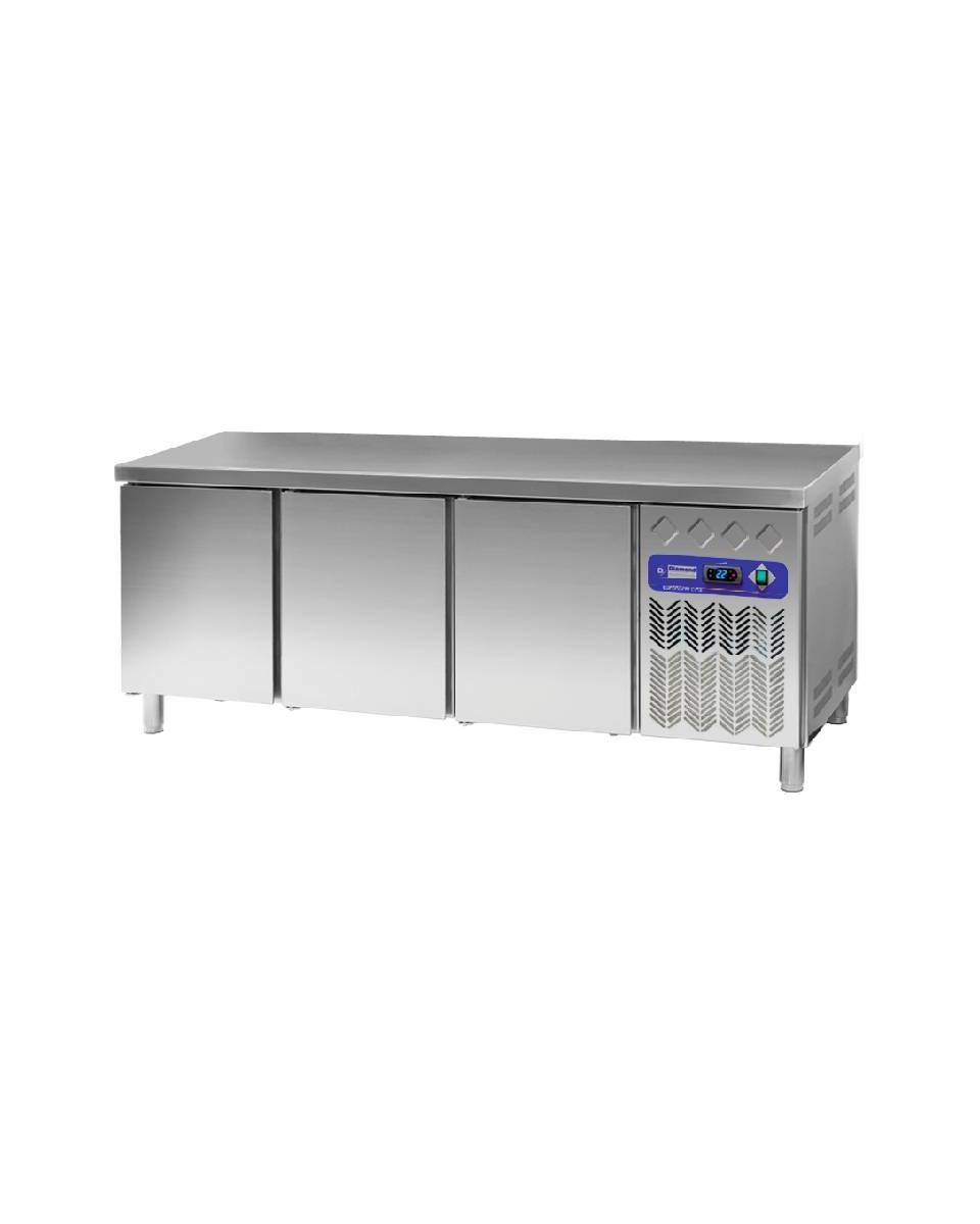 Etabli réfrigéré - 3 portes - 550 Litres - H 90 x 201,7 x 80 CM - Moteur droit - Diamant - DP202/PC-R2