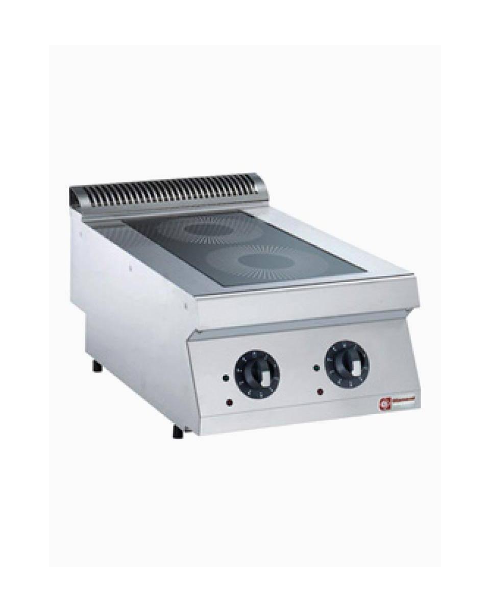 Cuisinière - Induction - 2 Zones - 2 x 3,5kW - Modèle de table - Diamant - E17/2ID4T-N