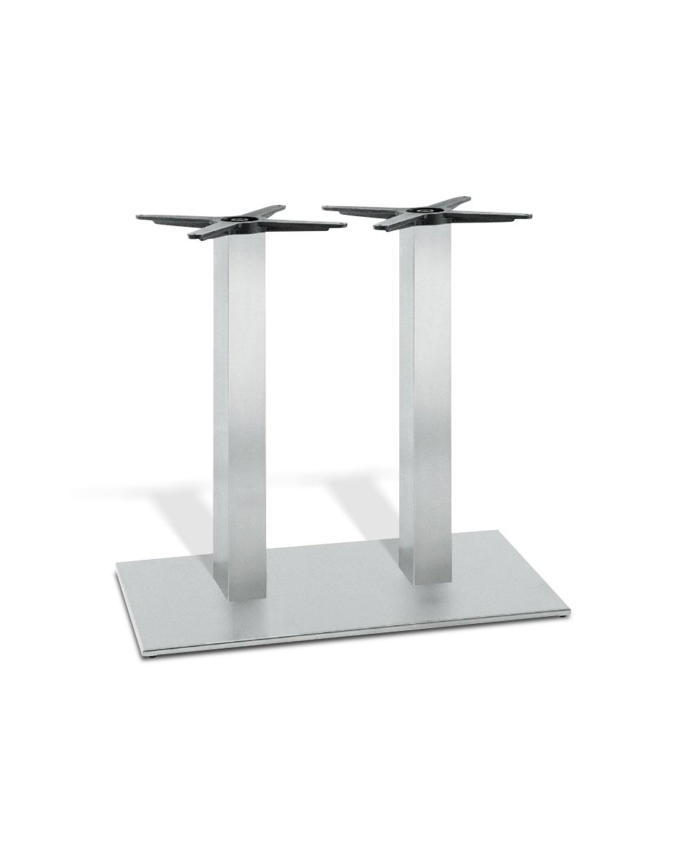 Base de Table / Pied de Table - Acier Inoxydable - Double - G-Line
