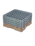 Panier lave-vaisselle - 49 compartiments - Beige - H 26,7 x 50 x 50 CM - Polypropylène - Cambro - DE799 DE799 €92.86 Paniers à vaisselle pour les verres à bec