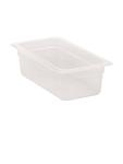 Bac gastronorme - 1/3 GN - 3,6 Litre - H 17,6 x 32,5 x 10 CM - Polypropylène - Cambro - DW504 DW504 €4.59 Bacs gn plastique