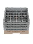 Panier lave-vaisselle - 16 compartiments - Beige - H 30,8 x 50 x 50 CM - Polypropylène - Cambro - DW552 DW552 €104.45 Paniers à vaisselle pour les verres à bec