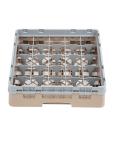Panier lave-vaisselle - 25 compartiments - Beige - H 14,3 x 50 x 50 CM - Polypropylène - Cambro - DW554 DW554 €48.65 Paniers à vaisselle pour les verres à bec