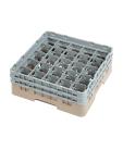 Panier lave-vaisselle - 25 compartiments - Beige - H 18,4 x 50 x 50 CM - Polypropylène - Cambro - DW555 DW555 €63.56 Paniers à vaisselle pour les verres à bec