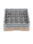 Panier lave-vaisselle - 25 compartiments - Beige - H 18,4 x 50 x 50 CM - Polypropylène - Cambro - DW555 DW555 €63.56 Paniers à vaisselle pour les verres à bec