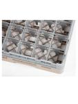 Panier lave-vaisselle - 25 compartiments - Beige - H 18,4 x 50 x 50 CM - Polypropylène - Cambro - DW555 DW555 €63.56 Paniers à vaisselle pour les verres à bec