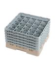Panier lave-vaisselle - 25 compartiments - Beige - H 30,8 x 50 x 50 CM - Polypropylène - Cambro - DW556 DW556 €104.45 Paniers à vaisselle pour les verres à bec