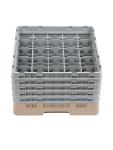 Panier lave-vaisselle - 25 compartiments - Beige - H 30,8 x 50 x 50 CM - Polypropylène - Cambro - DW556 DW556 €104.45 Paniers à vaisselle pour les verres à bec