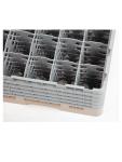 Panier lave-vaisselle - 25 compartiments - Beige - H 30,8 x 50 x 50 CM - Polypropylène - Cambro - DW556 DW556 €104.45 Paniers à vaisselle pour les verres à bec