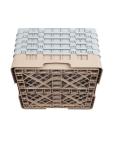 Panier lave-vaisselle - 25 compartiments - Beige - H 30,8 x 50 x 50 CM - Polypropylène - Cambro - DW556 DW556 €104.45 Paniers à vaisselle pour les verres à bec