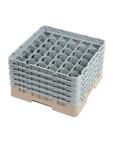 Panier lave-vaisselle - 36 compartiments - Beige - H 30,8 x 50 x 50 CM - Polypropylène - Cambro - DW559 DW559 €107.77 Paniers à vaisselle pour les verres à bec