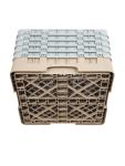 Panier lave-vaisselle - 36 compartiments - Beige - H 30,8 x 50 x 50 CM - Polypropylène - Cambro - DW559 DW559 €107.77 Paniers à vaisselle pour les verres à bec