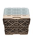 Panier lave-vaisselle - 49 compartiments - Beige - H 30,8 x 50 x 50 CM - Polypropylène - Cambro - DW562 DW562 €64.12 Paniers à vaisselle pour les verres à bec