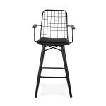 Tabouret de bar Café Noir avec accoudoirs - G-Line HW-146841 €79.95 Tabourets de bar