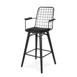 Tabouret de bar Café Noir avec accoudoirs - G-Line HW-146841 €79.95 Tabourets de bar