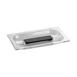 Couvercle Gastronorm - 17.6 x 10.9 CM - 0.06 KG - Polycarbonate - Transparent - -30°C / +100°C - Standard - Utz - 038195 038195 €7.65 Bacs gn plastique