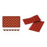 Tapis de cuisson Pomponnetes - 0,205 KG - Silicone - Rouge - 0,018 Litre - -60°C / +230°C - Silikomart - 070055 070055 €8.95 Tapis de cuisson
