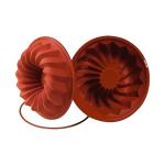 Moule à pâtisserie Savarin - 0,28 KG - Silicone - Rouge - 1,25 Litre - -60°C / +230°C - Silikomart - 070094 070094 €10.80 Moules à pâtisserie