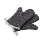 Moufles de sécurité - 0.223 KG - 25 CM - Coton - Noir - +0°C / +200°C - 079102 079102 €9.50 Gants de four