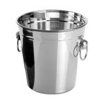 Seau à glace - H 13 CM - 1,4 Litre - Ø14,5 CM - acier inoxydable - Emga 085040 €5.30 Rafraîchisseurs de vin