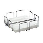 Porte-serviettes - H 6,5 x 14 x 14 CM - 0,223 KG - Chromé - 130175 130175 €6.85 Porte-serviettes