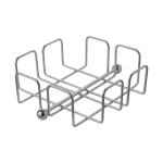Porte-serviettes - H 6,5 x 19 x 19 CM - 0,37 KG - Chromé - 130190 130190 €7.15 Porte-serviettes